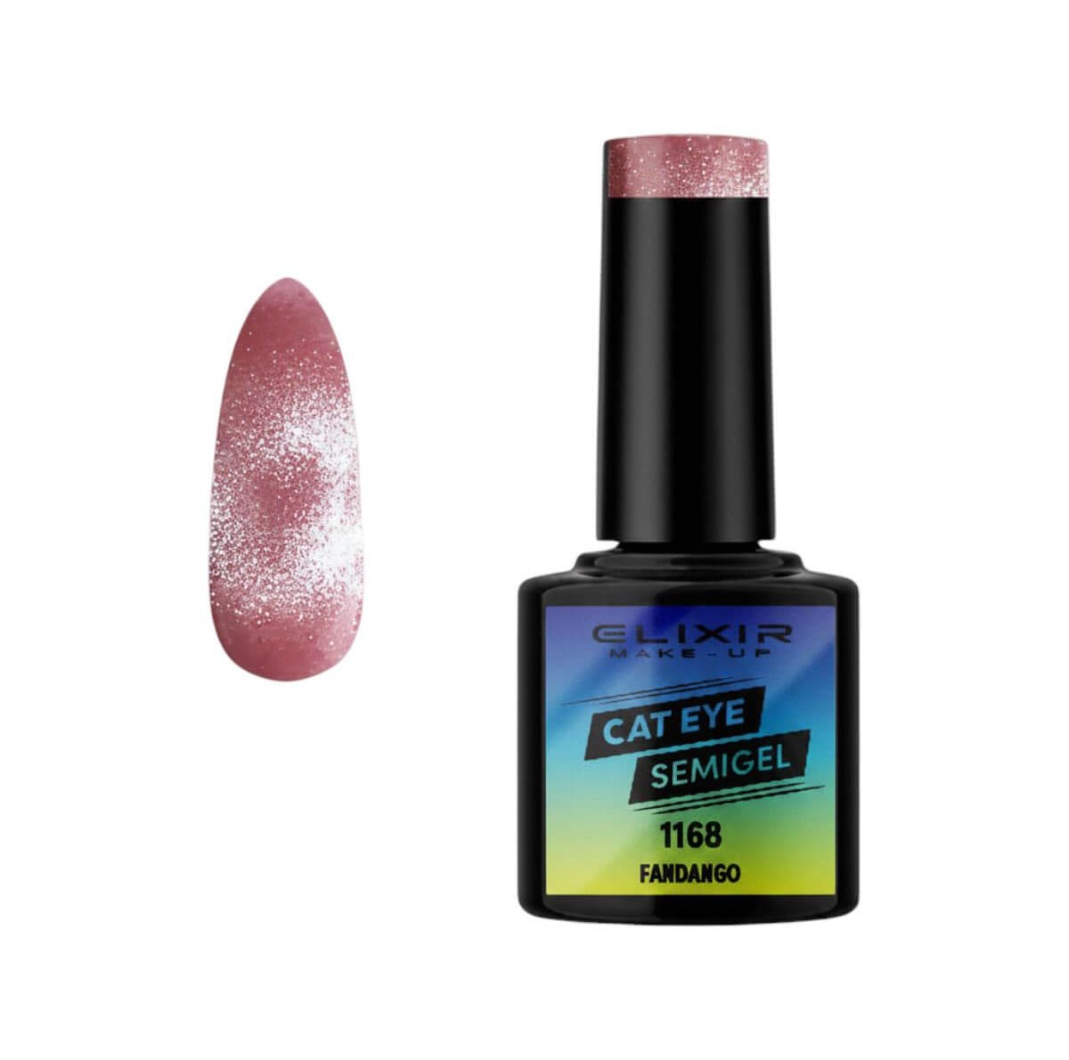 Semi-permanent gel polish semigel cat eye 8ml Elixir