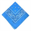 Bandana headband light blue