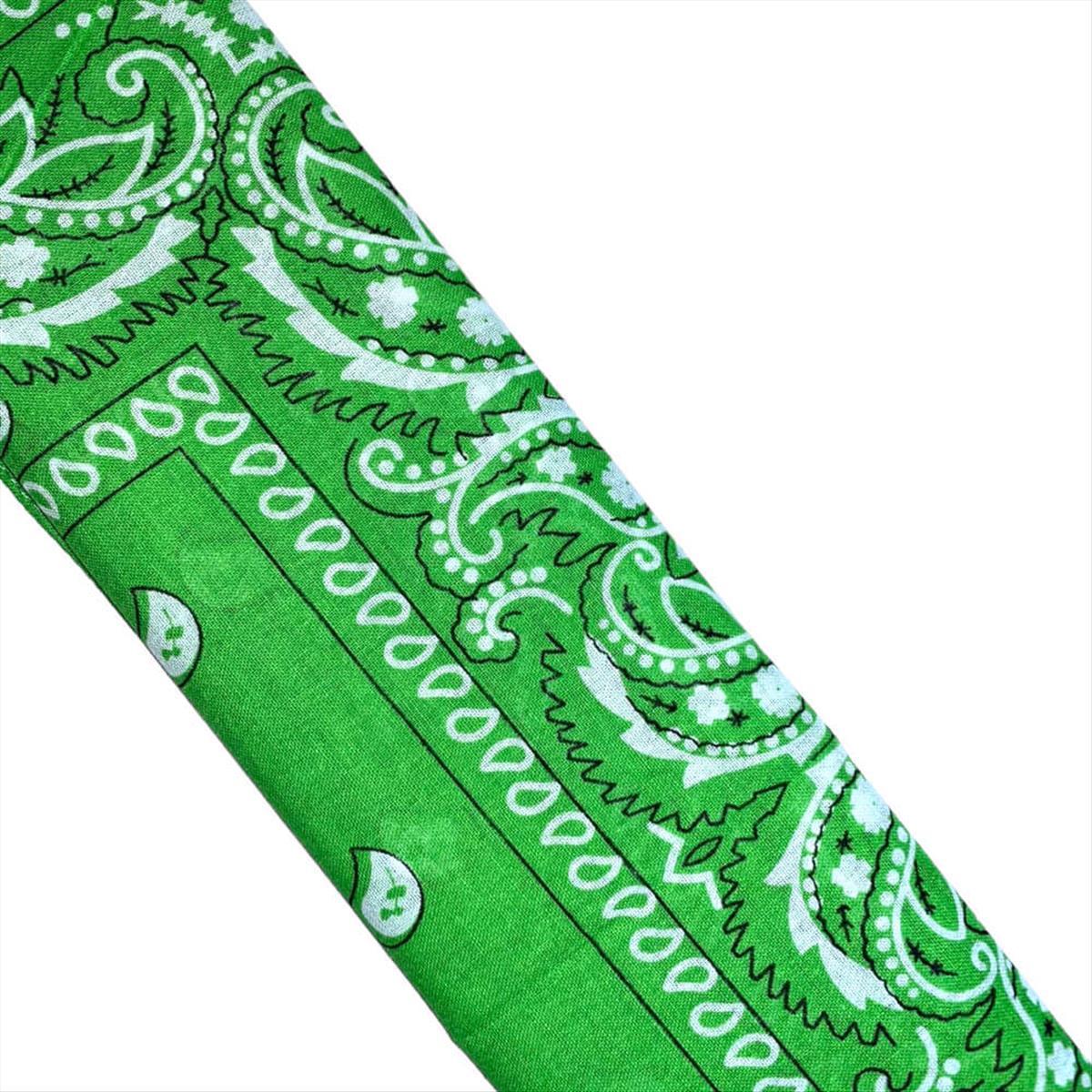 Bandana headband yellow-green