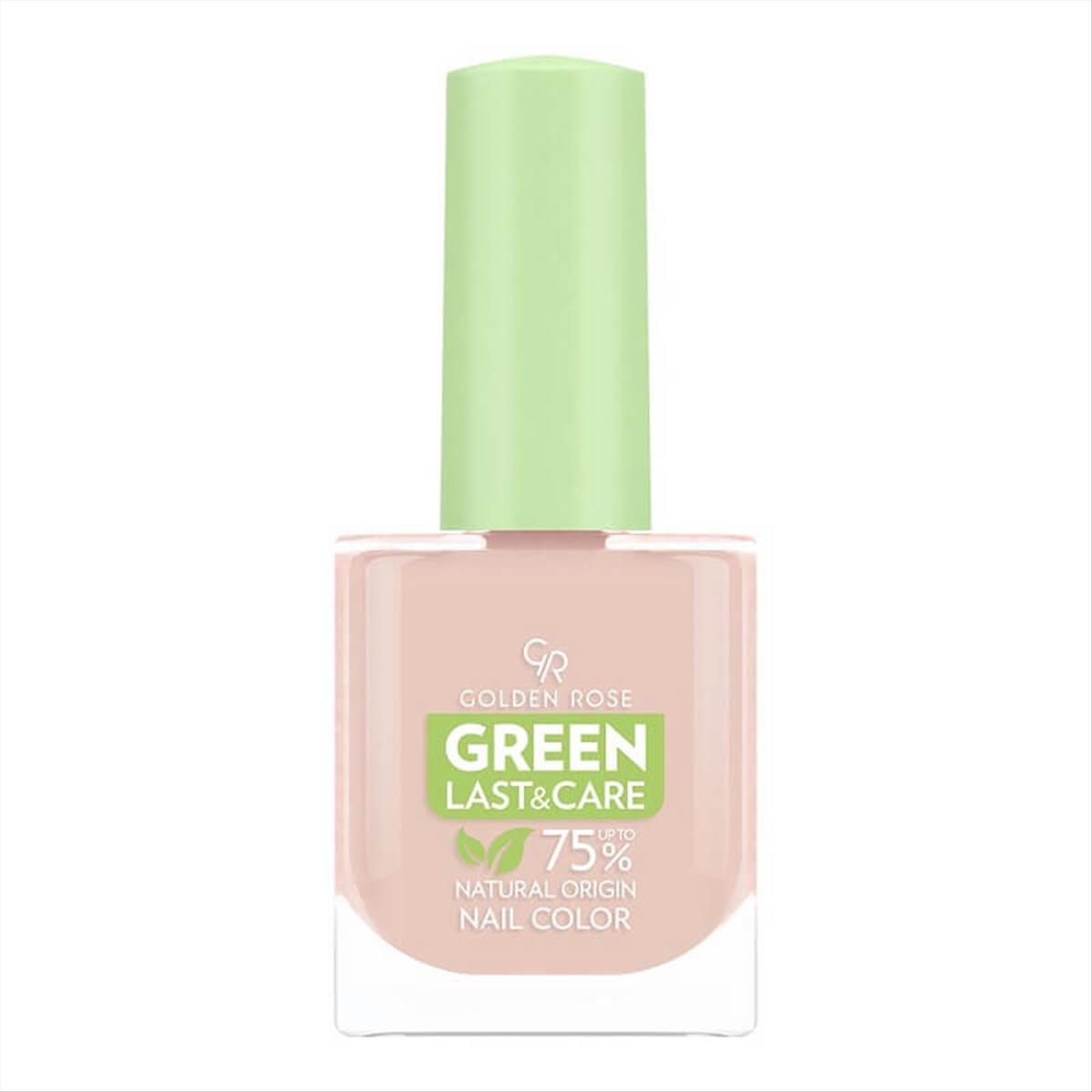 Nail Polish Golden Rose Green Last & Care Natural Origin 111 - 10.2ml