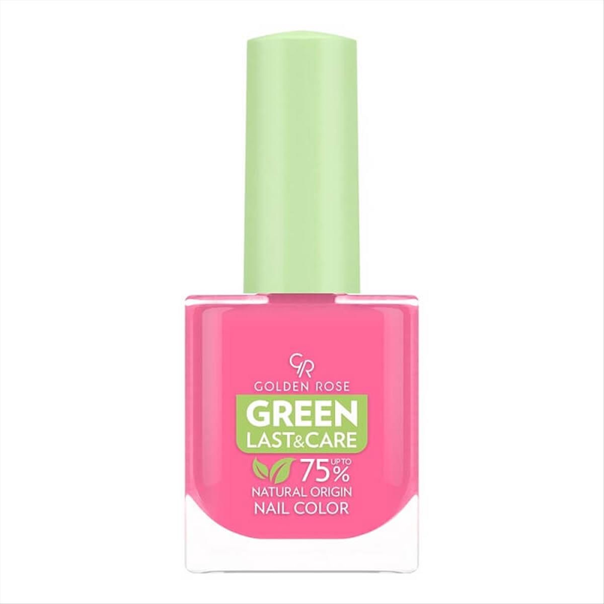 Nail Polish Golden Rose Green Last & Care Natural Origin 117 - 10.2ml