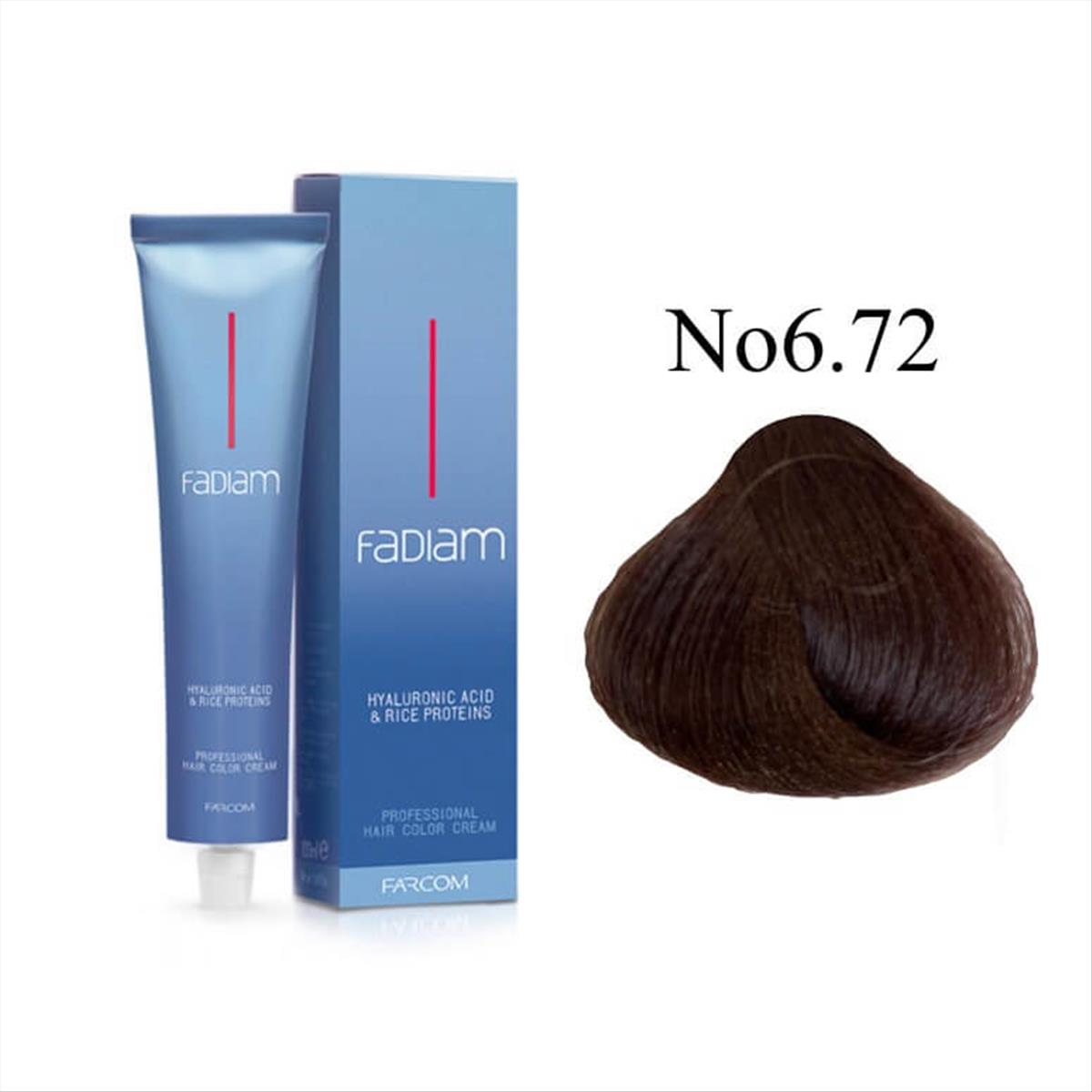 Hair Color Farcom Fadiam 6.72  100ml