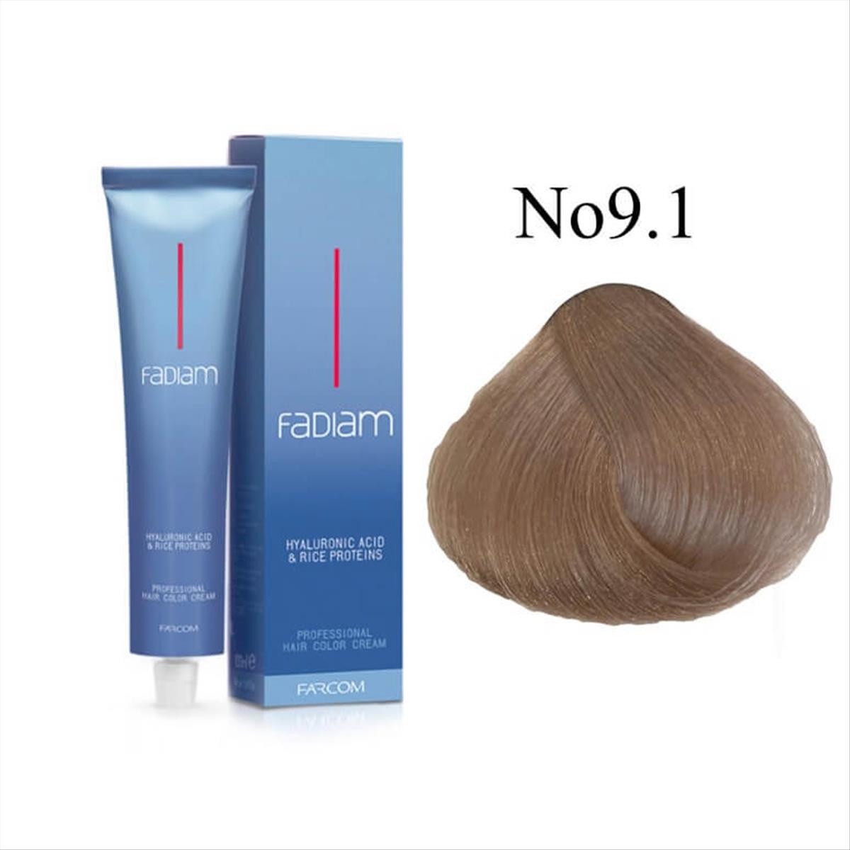 Hair Color Farcom Fadiam 9.1 Ξανθό 100ml