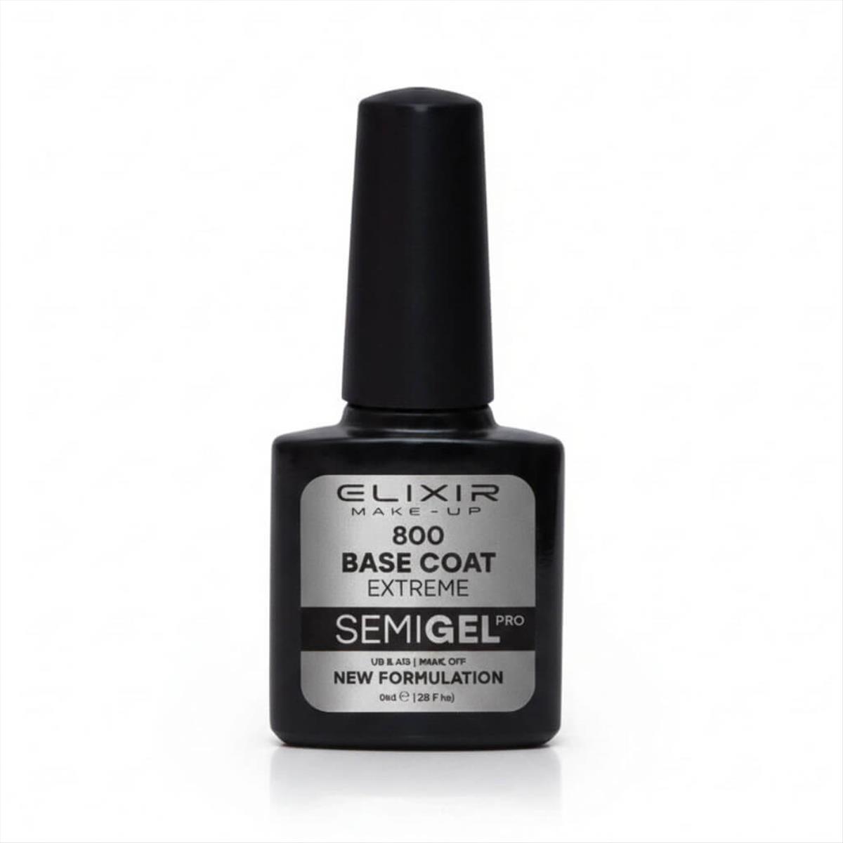 Semi-permanent gel polish semigel 800 Base Coat 8ml Elixir