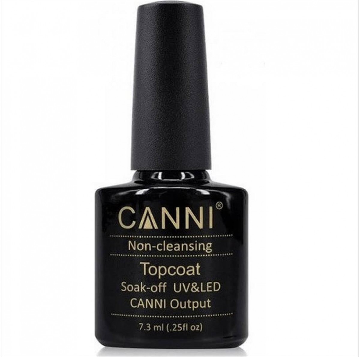 Canni Top Coat No Wipe Soak Off 7.3ml