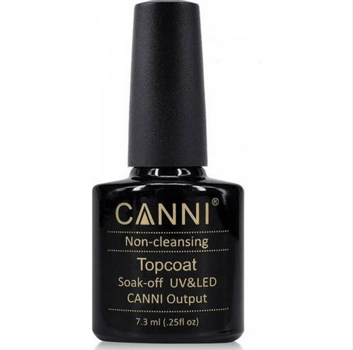 Canni Top Coat No Wipe Soak Off 7.3ml