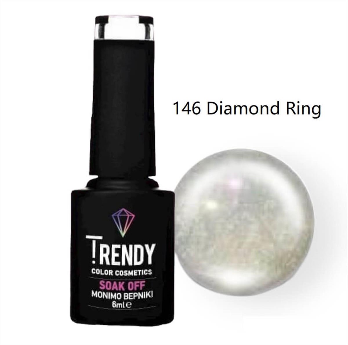 Trendy Soak Off No146 Diamond Ring 6ml