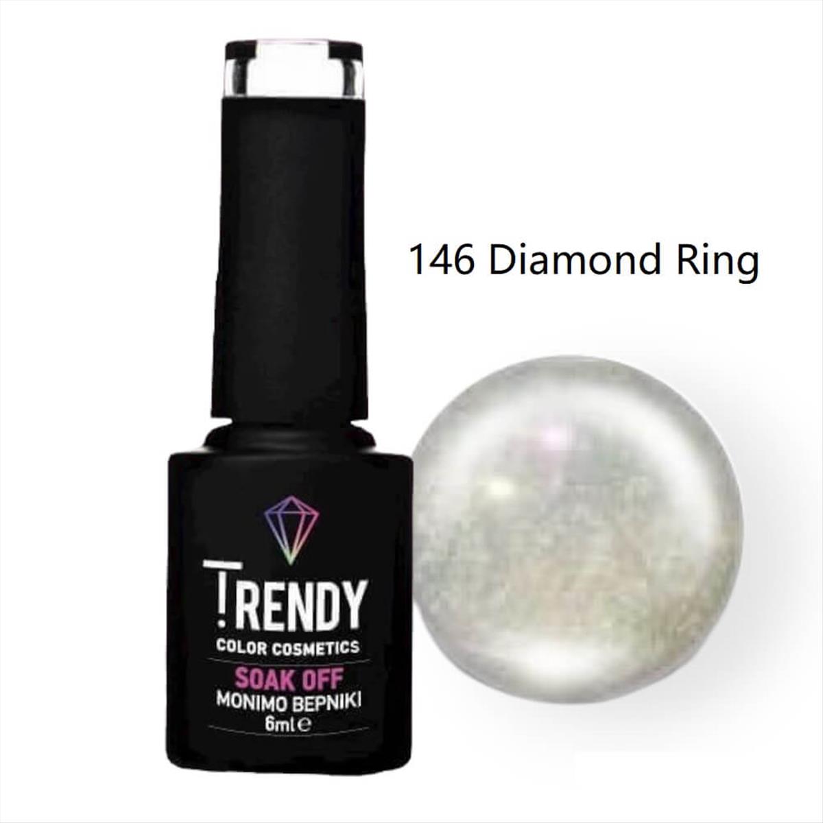 Trendy Soak Off No146 Diamond Ring 6ml