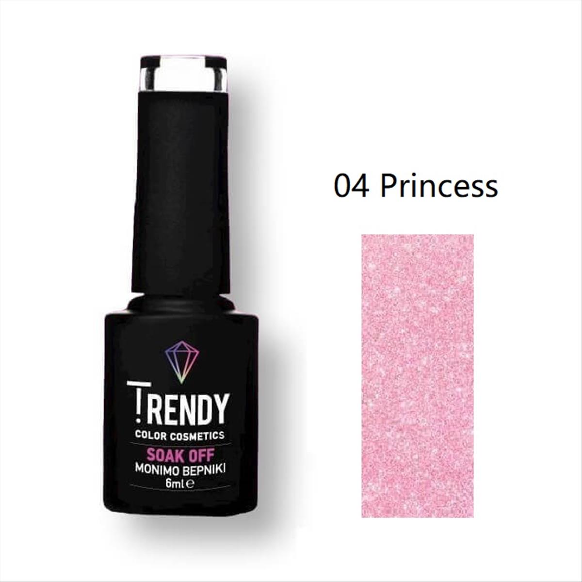 Trendy Soak Off No04 Princess 6ml