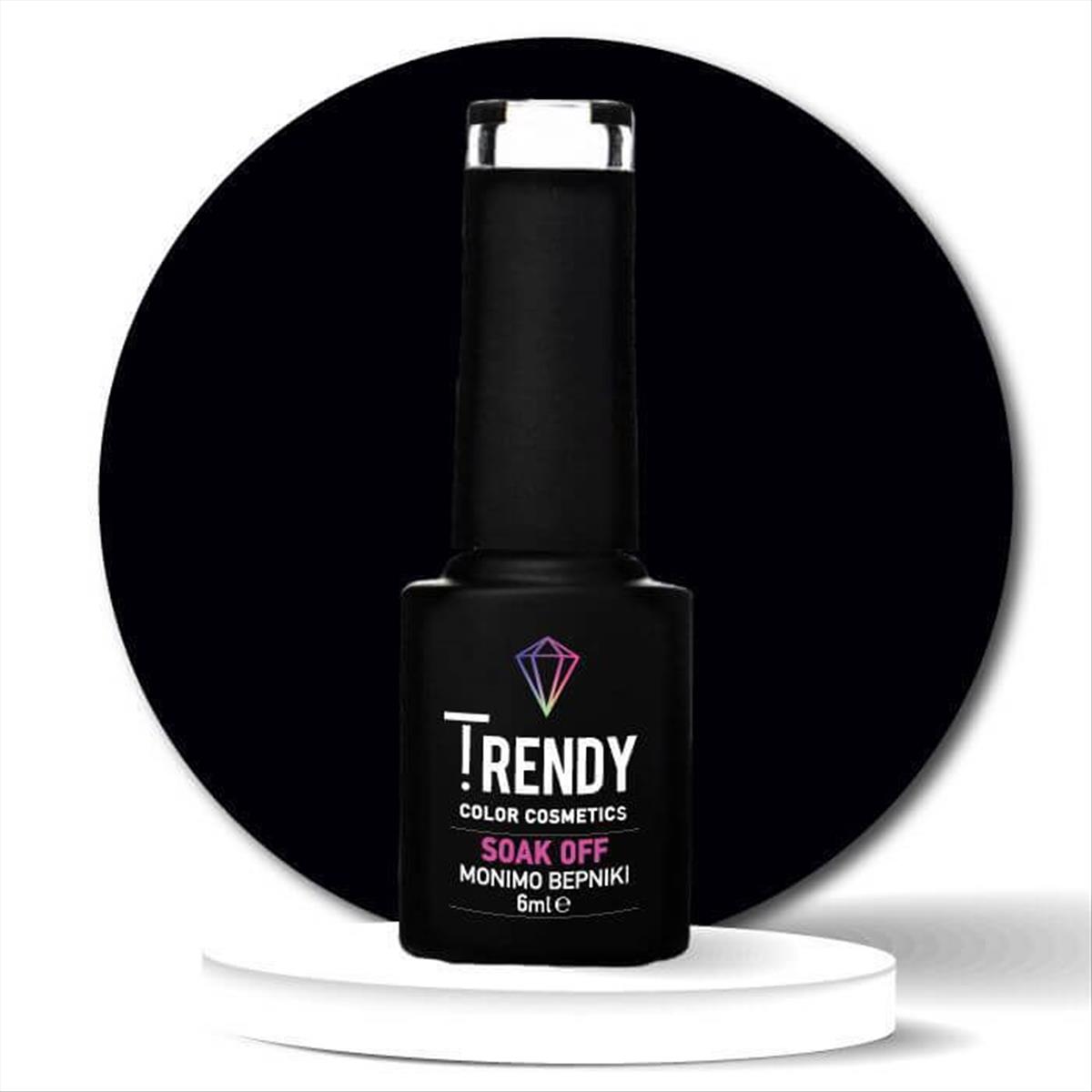 Trendy Soak Off No35 The Perfect Black 6ml