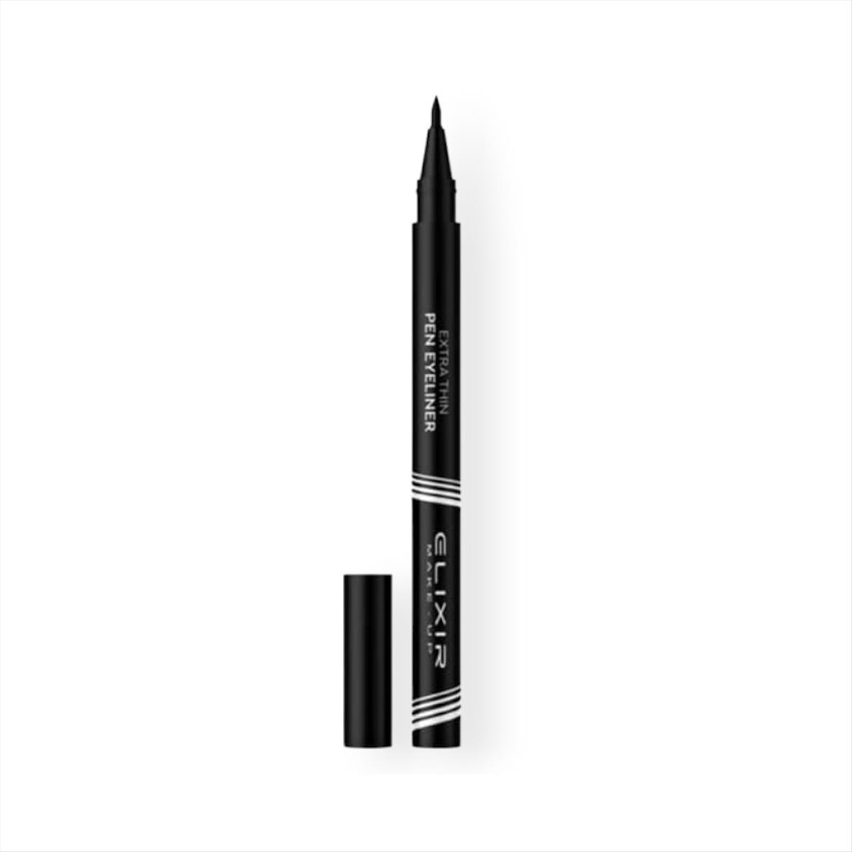 Elixir Eyeliner Pen Extra Thin 001 True Black 1gr