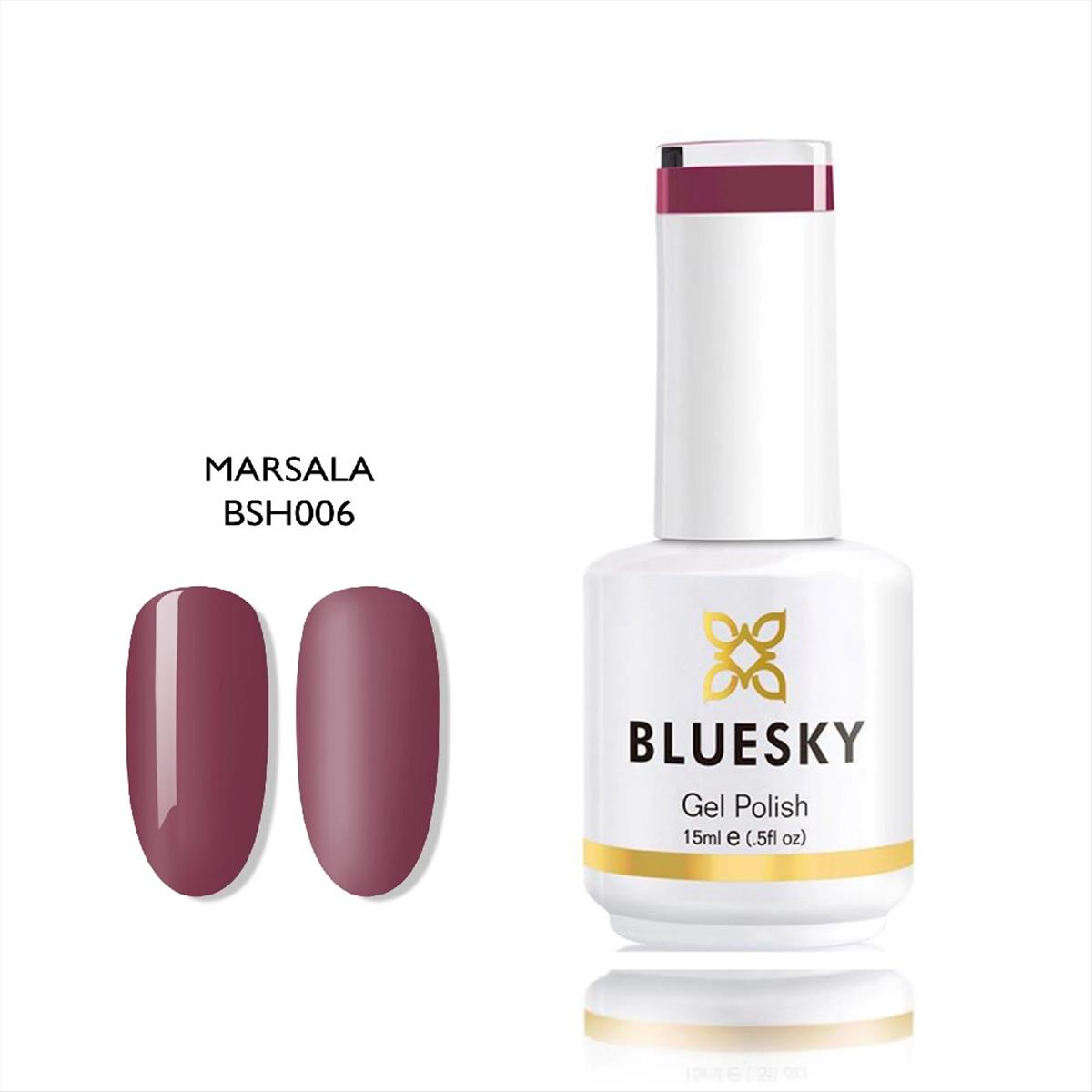 Bluesky Uv Gel Polish Marsala BSH006P 15ml