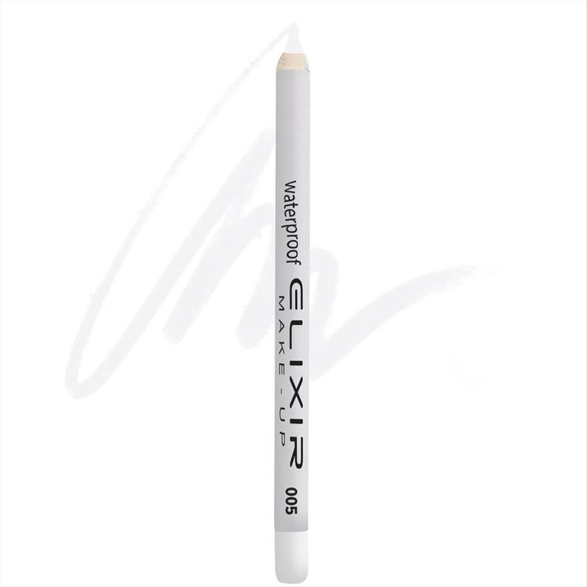 Elixir Waterproof Eye Pencil 005 (White Night)