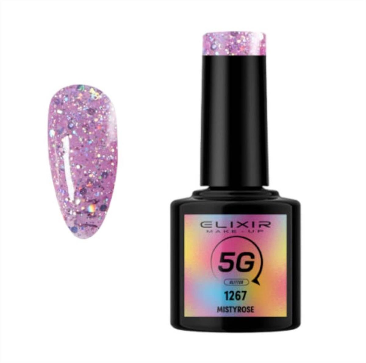 Elixir Semi Gel 5G Glitter  8ml