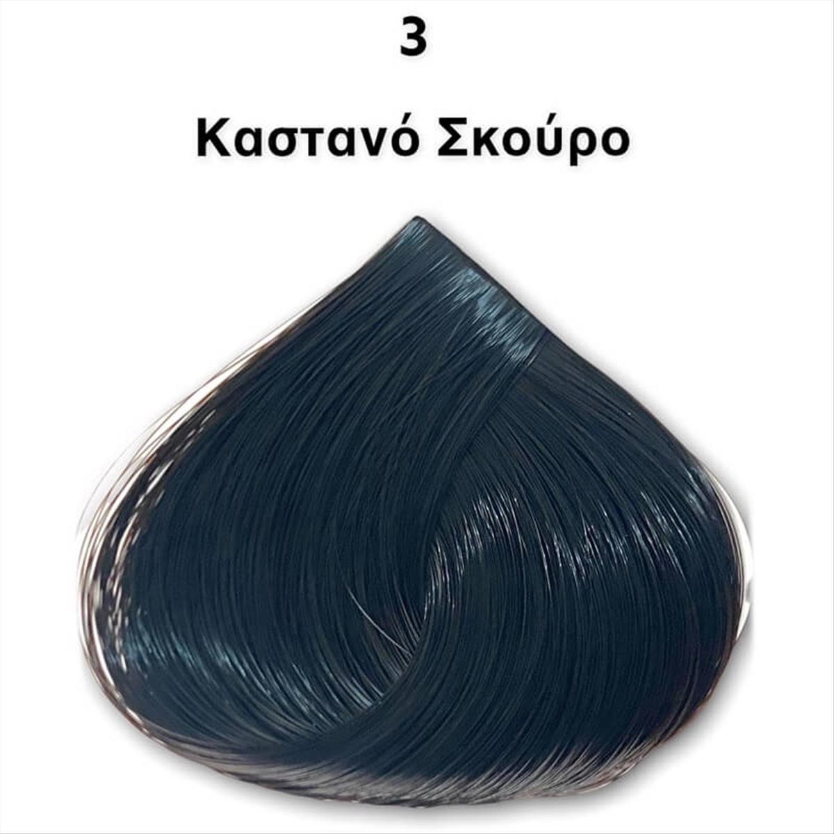 Βαφή Schwarzkopf Palette Intensive Color Creme 3 Καστανό Σκούρο 50ml