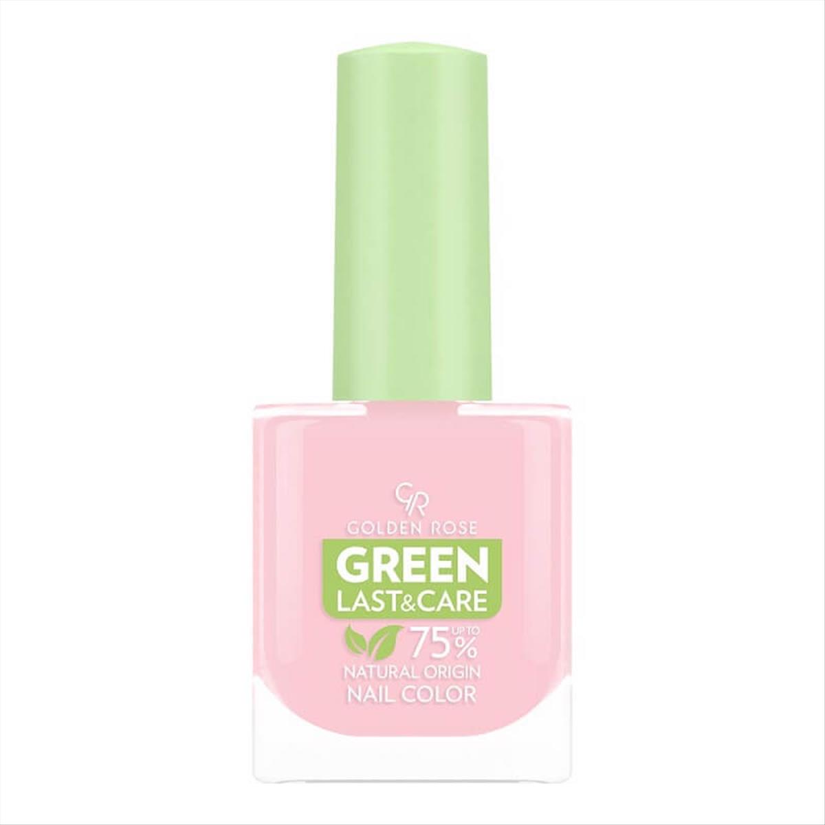 Nail Polish Golden Rose Green Last & Care Natural Origin 106 - 10.2ml