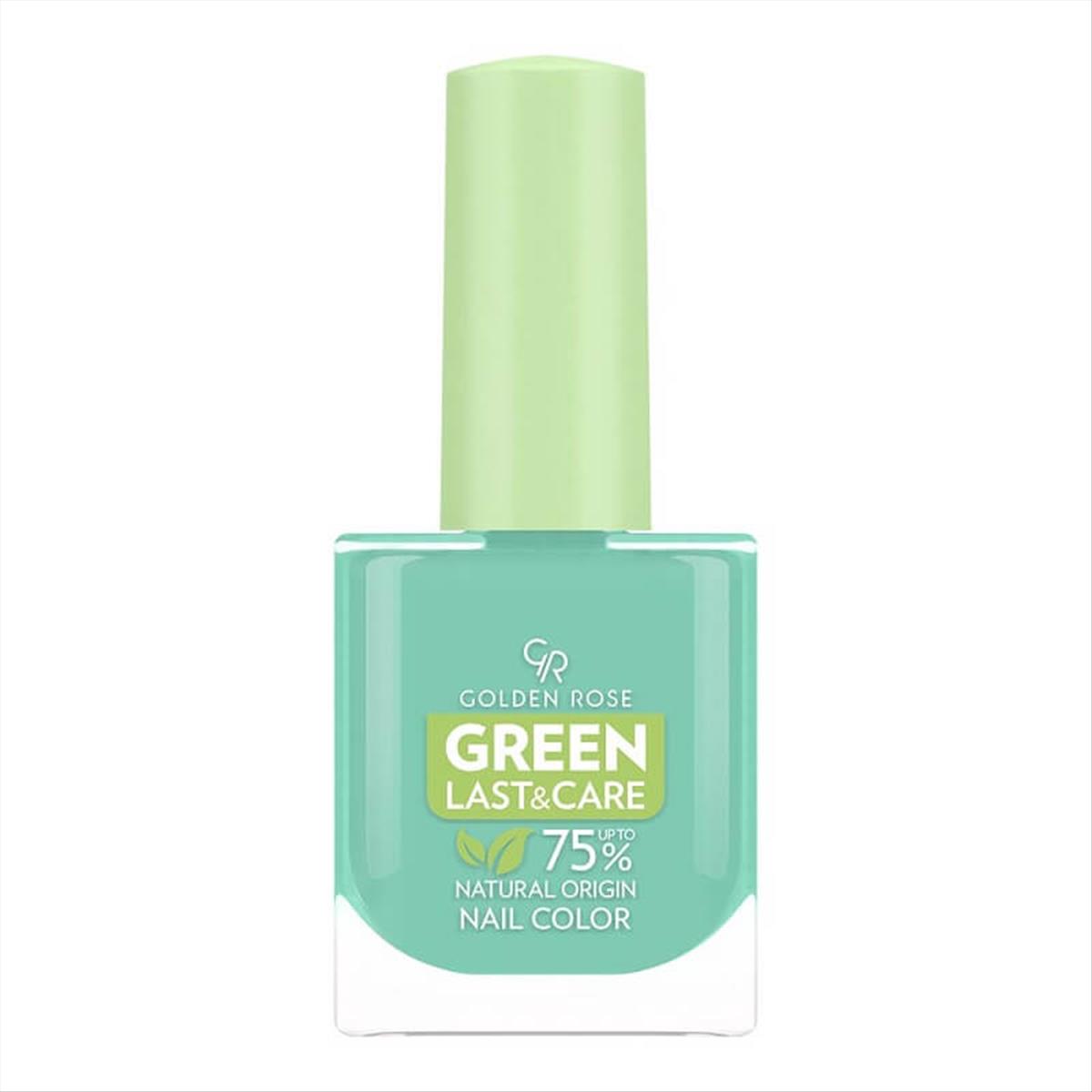 Nail Polish Golden Rose Green Last & Care Natural Origin 135 - 10.2ml