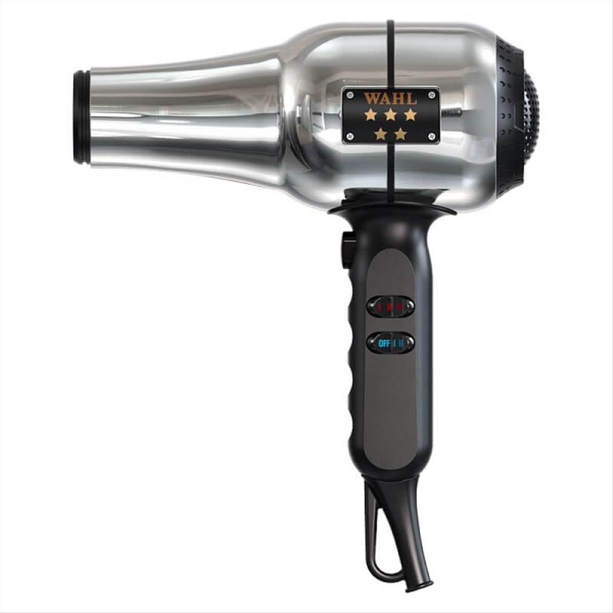 Hair Dryer Wahl Barber Retro Chrome Design Ionic 2200w