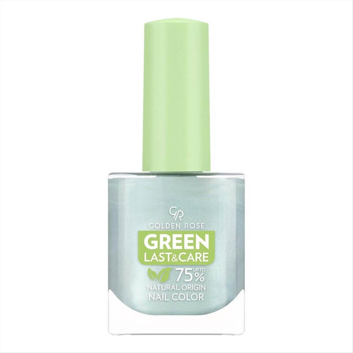 Nail Polish Golden Rose Green Last & Care Natural Origin 121 - 10.2ml