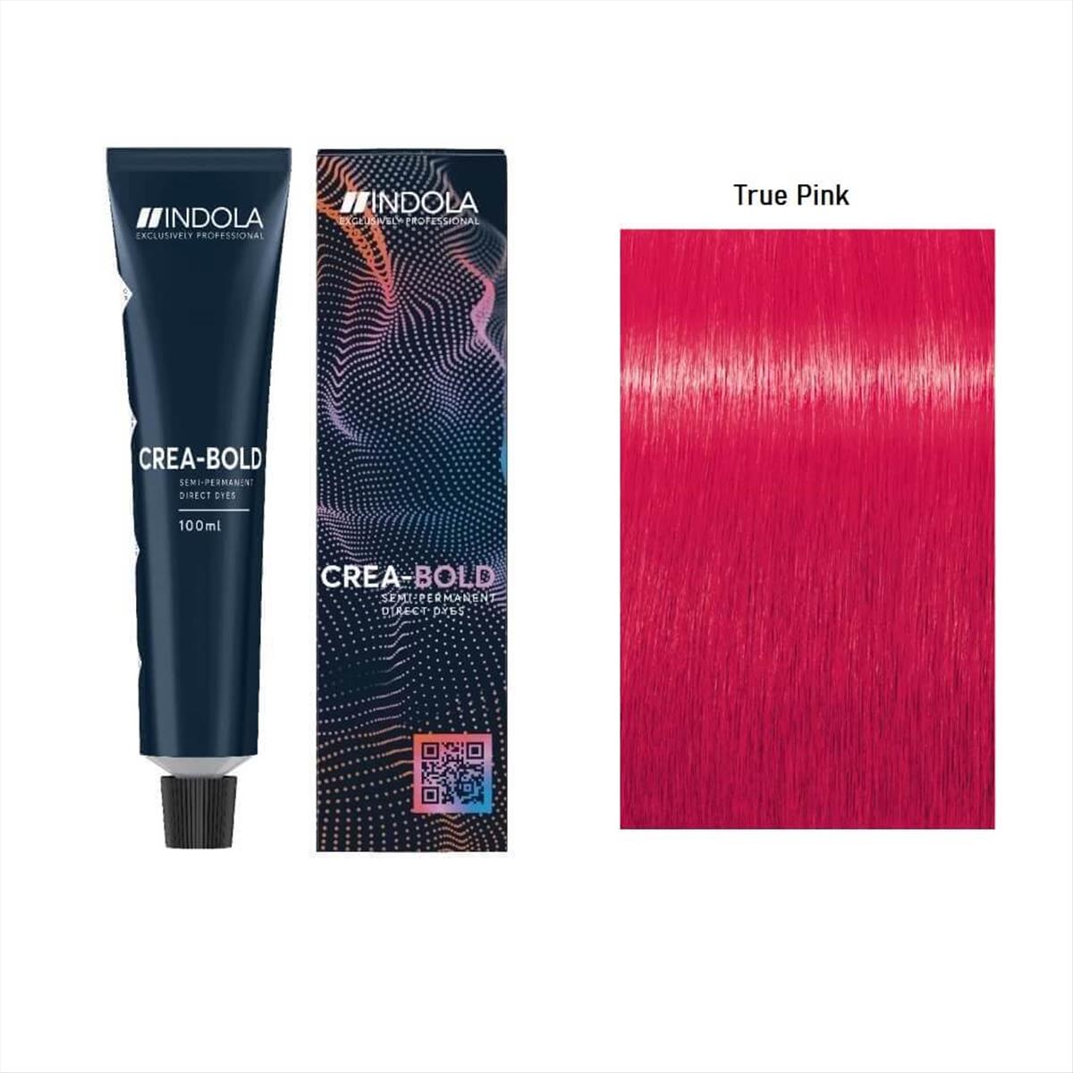 Indola Crea - Bold Hair Dye True Pink 100ml