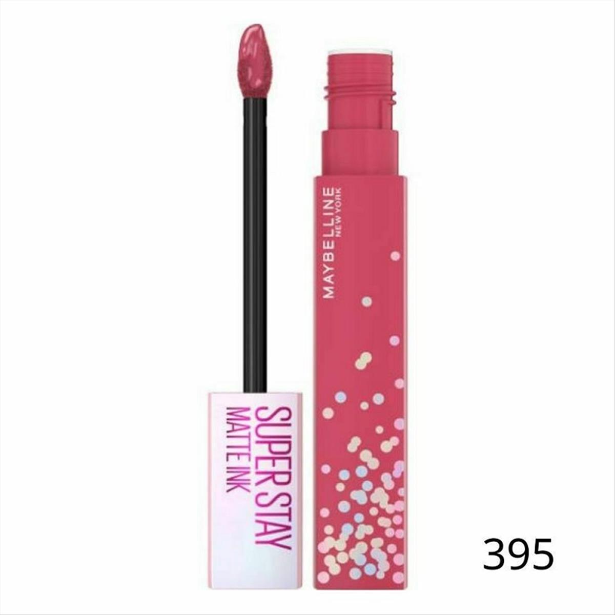 Maybelline Superstay Matte Ink Liquid Lipstick 395 Birhday Bestie