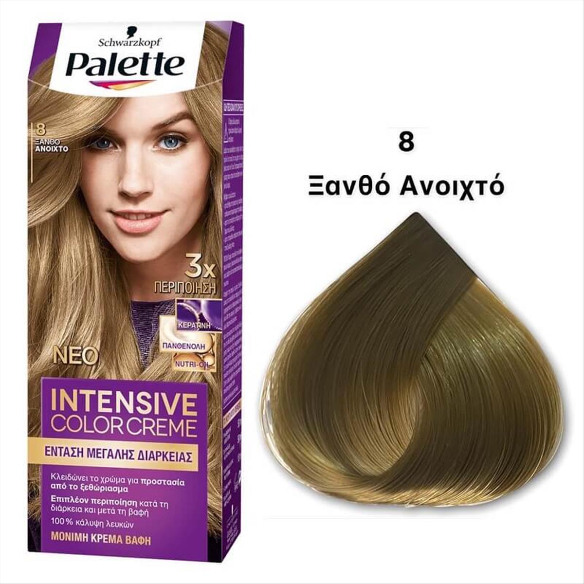 Schwarzkopf Palette Intensive Color Creme 8 - 50ml