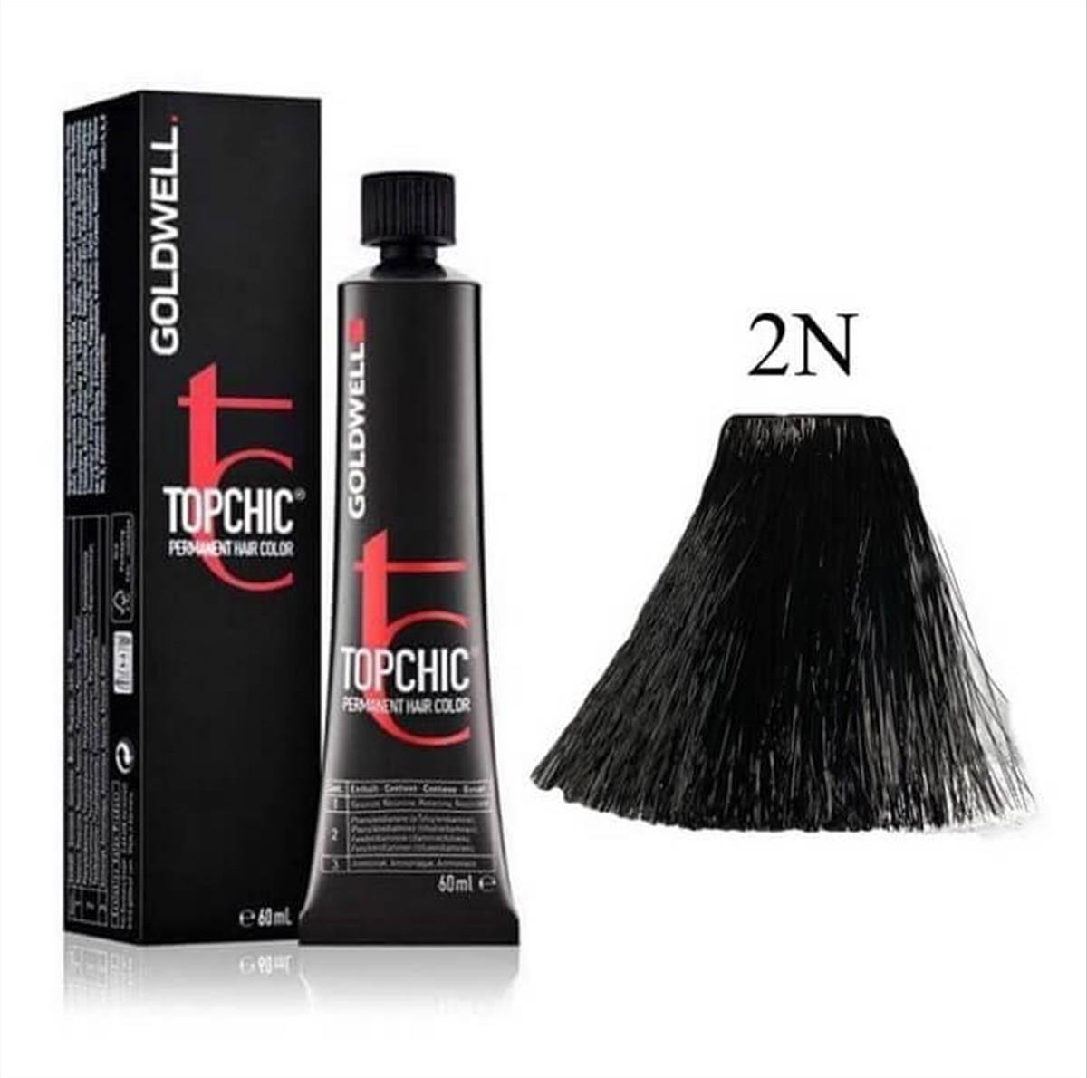 Goldwell Topchic Permanent Hair Color 2N 60ml