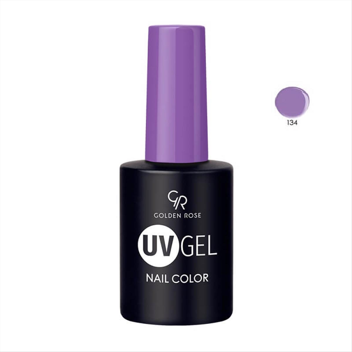 Semi-permanent Varnish UV GEL Nail Color Golden Rose 134 -10.2ml