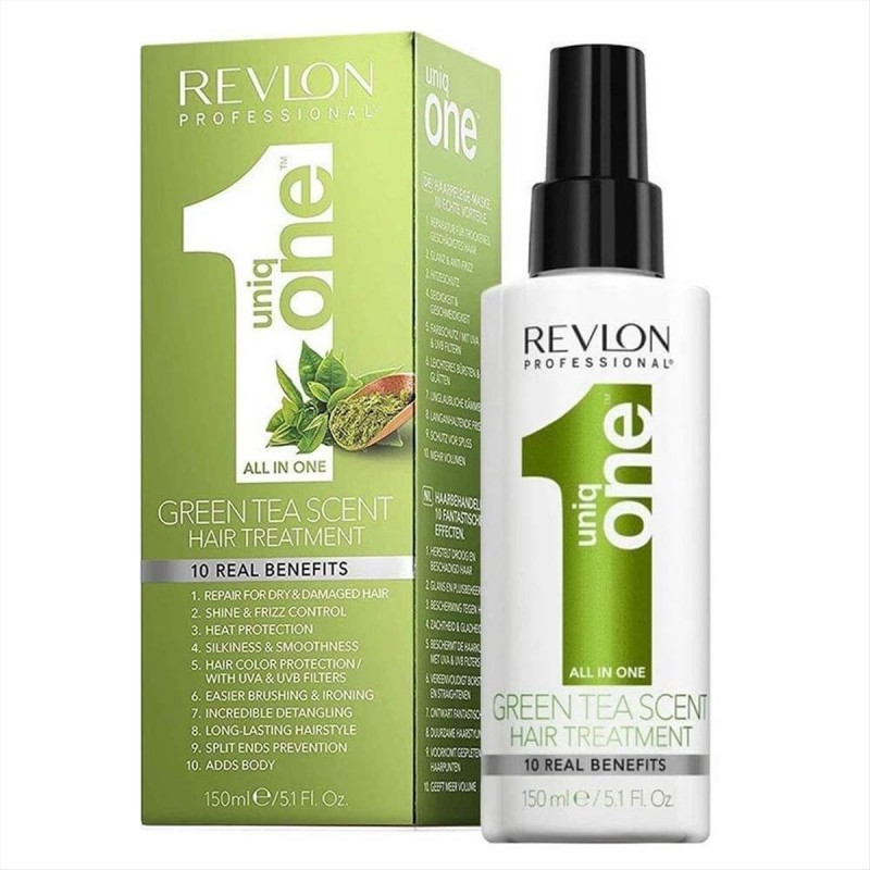 Θεραπεία Μαλλιών Revlon Uniq-One All in One Green Tea hair Treatment 150ml