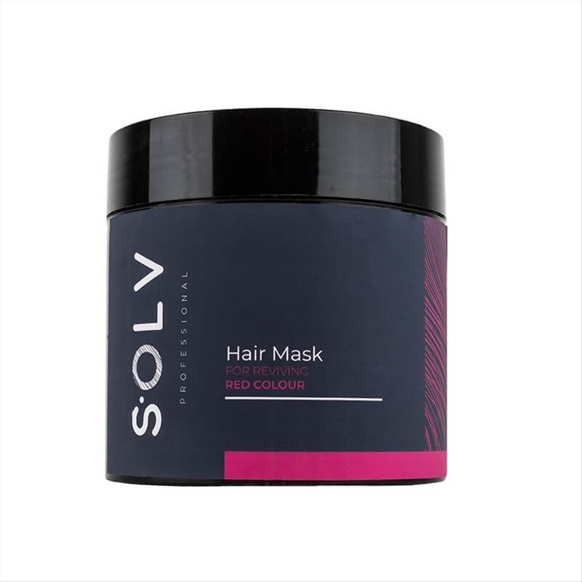 Solv Hair Mask Color Red 500ml