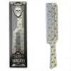 Hair Comb Barber Pegasus Hard Rubber Skulleto S514A