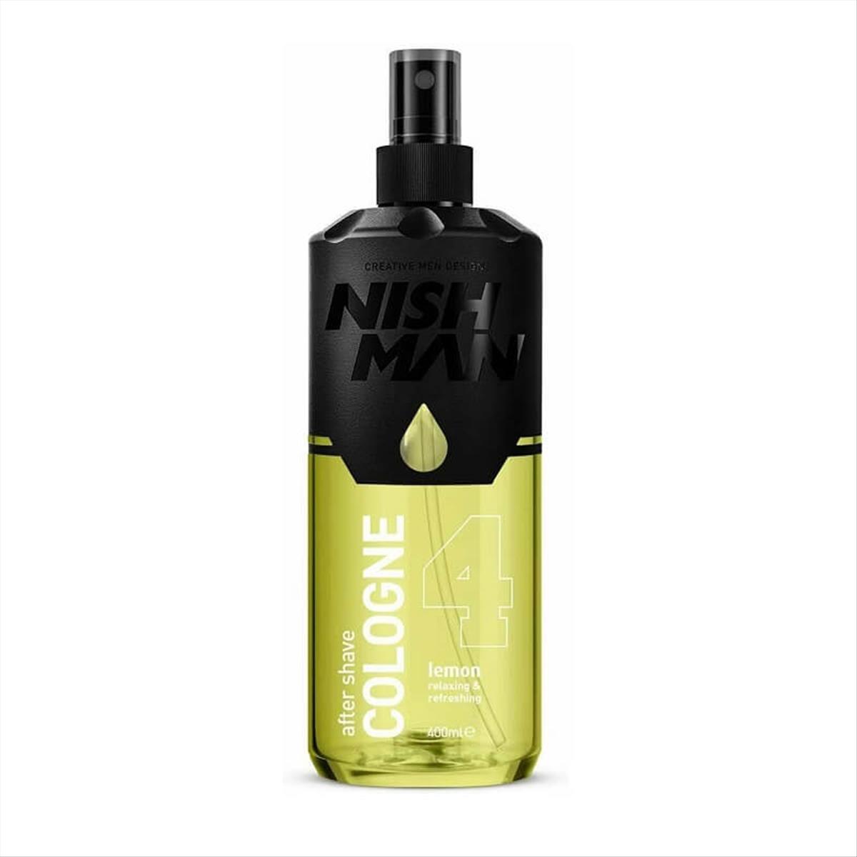 Nishman After Shave Cologne No 4 Lemon 400ml