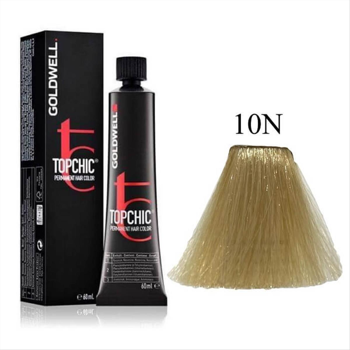 Βαφή Goldwell Topchic Hair Color 10Ν Κατάξανθο Φυσικό 60ml