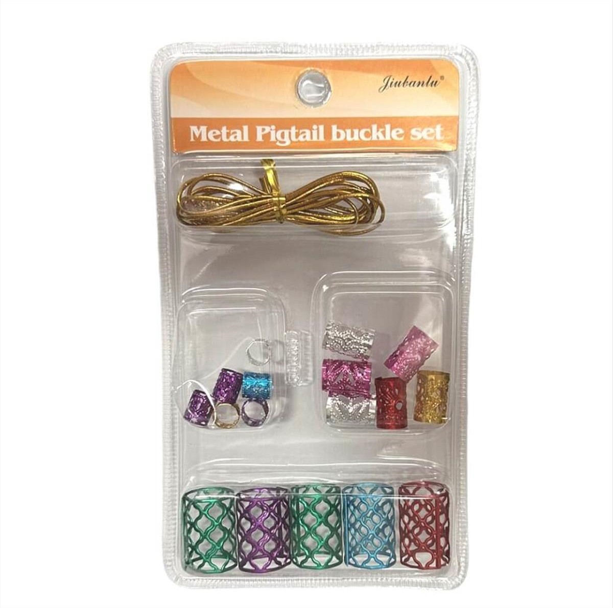 Decorative Hair Rings  Mix Size Kit Multi Color 811