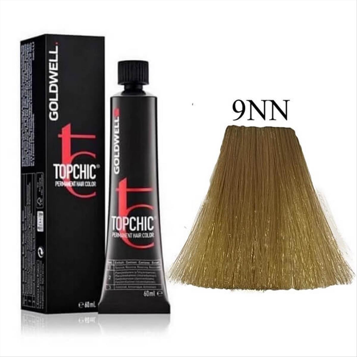 Βαφή Goldwell Topchic Permanent 9ΝΝ Ξανθό Πολύ Ανοικτό Φυσικό Καλυπτικό 60ml