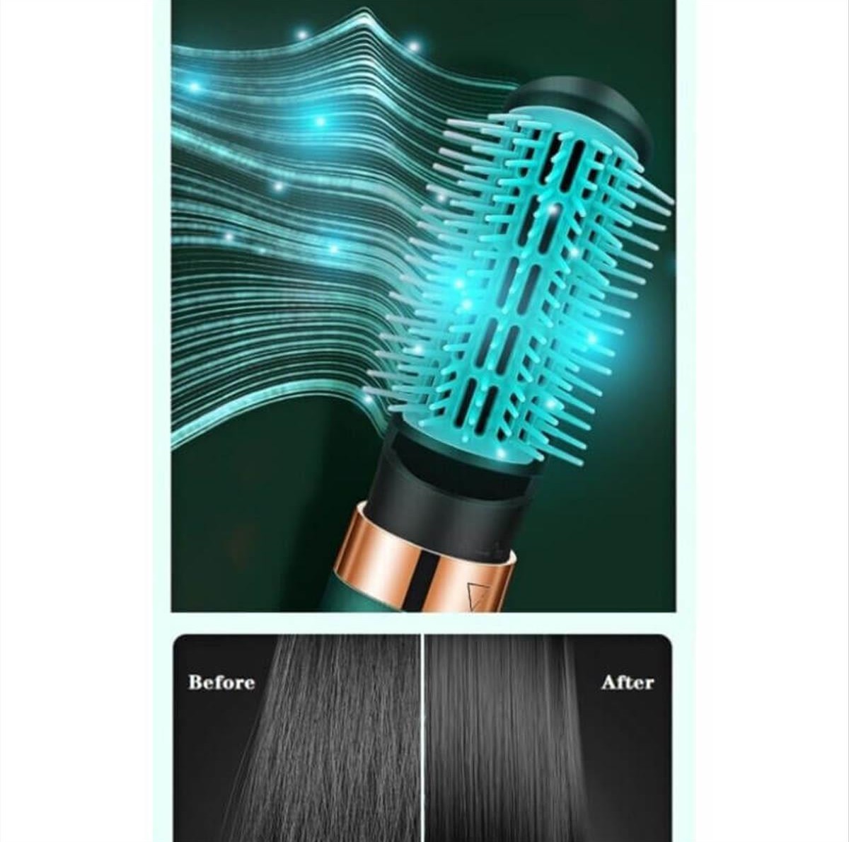 Electric Straightening Brush 3 in 1 Kemei KM-8015