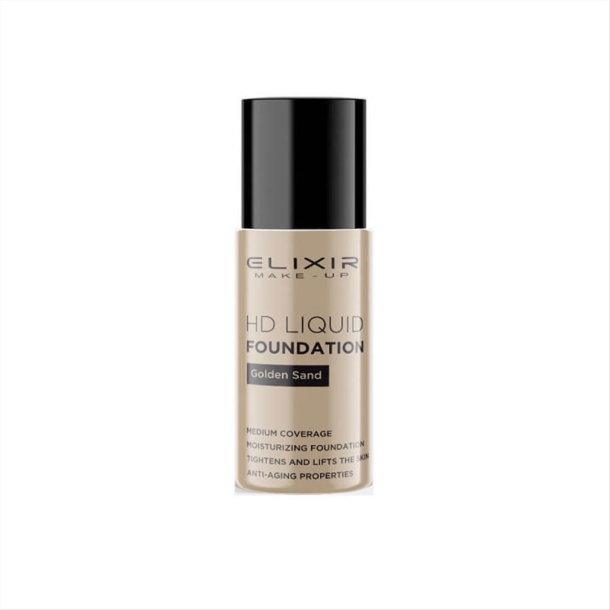 Elixir HD Liquid Foundation 04 - Golden Sand 25ml