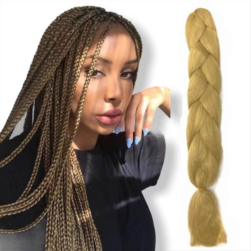 Μαλλιά για Ράστα Jumbo Braid 24 125cm