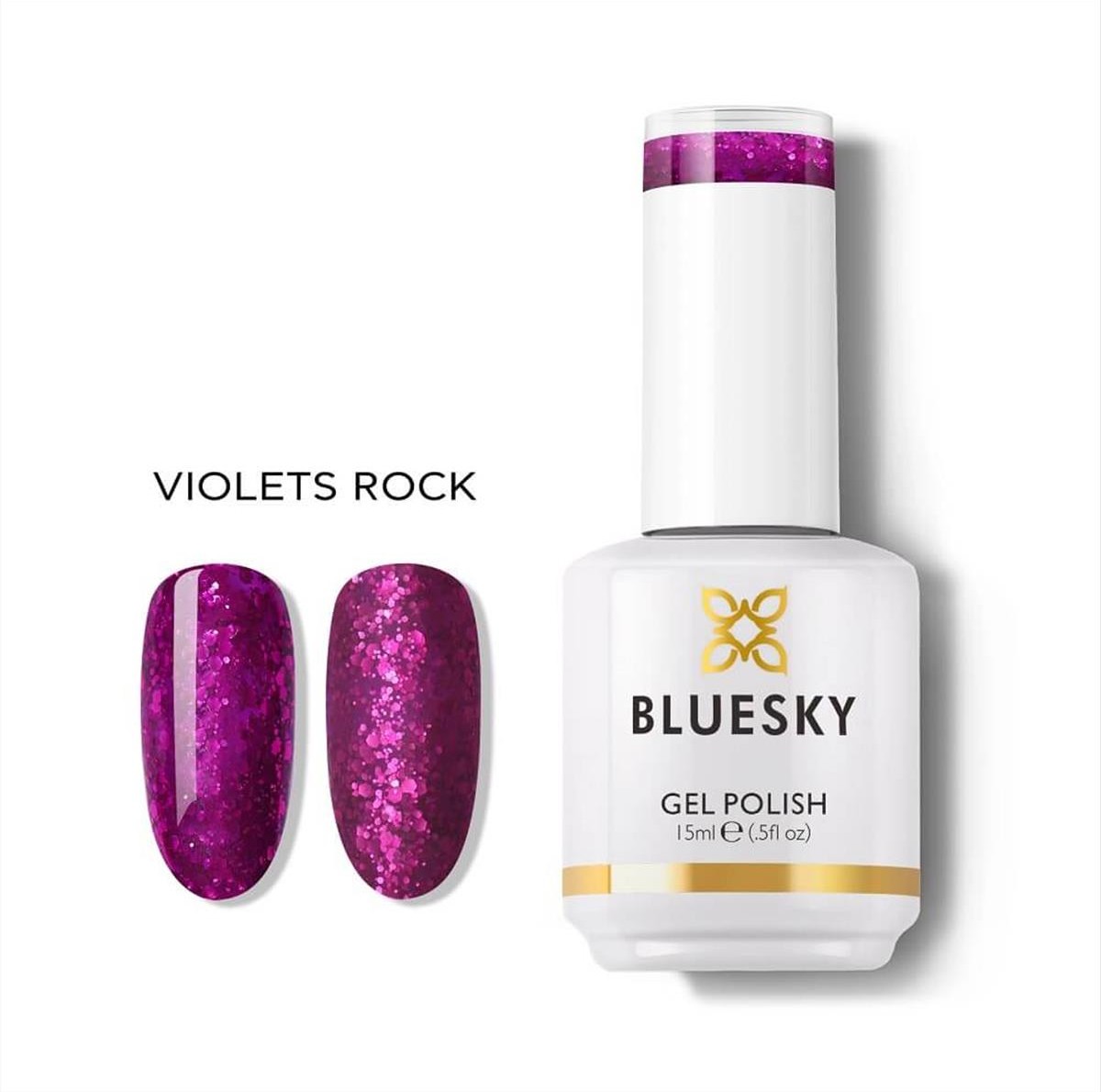 Bluesky Uv Gel Polish Violets Rock 15ml