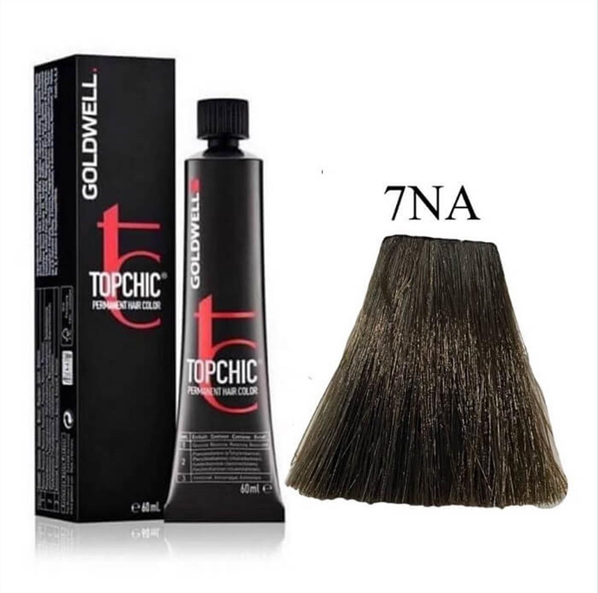 Βαφή Goldwell Topchic Permanent 7NA Ξανθό Μεσαίο Φυσικό Σαντρέ 60ml