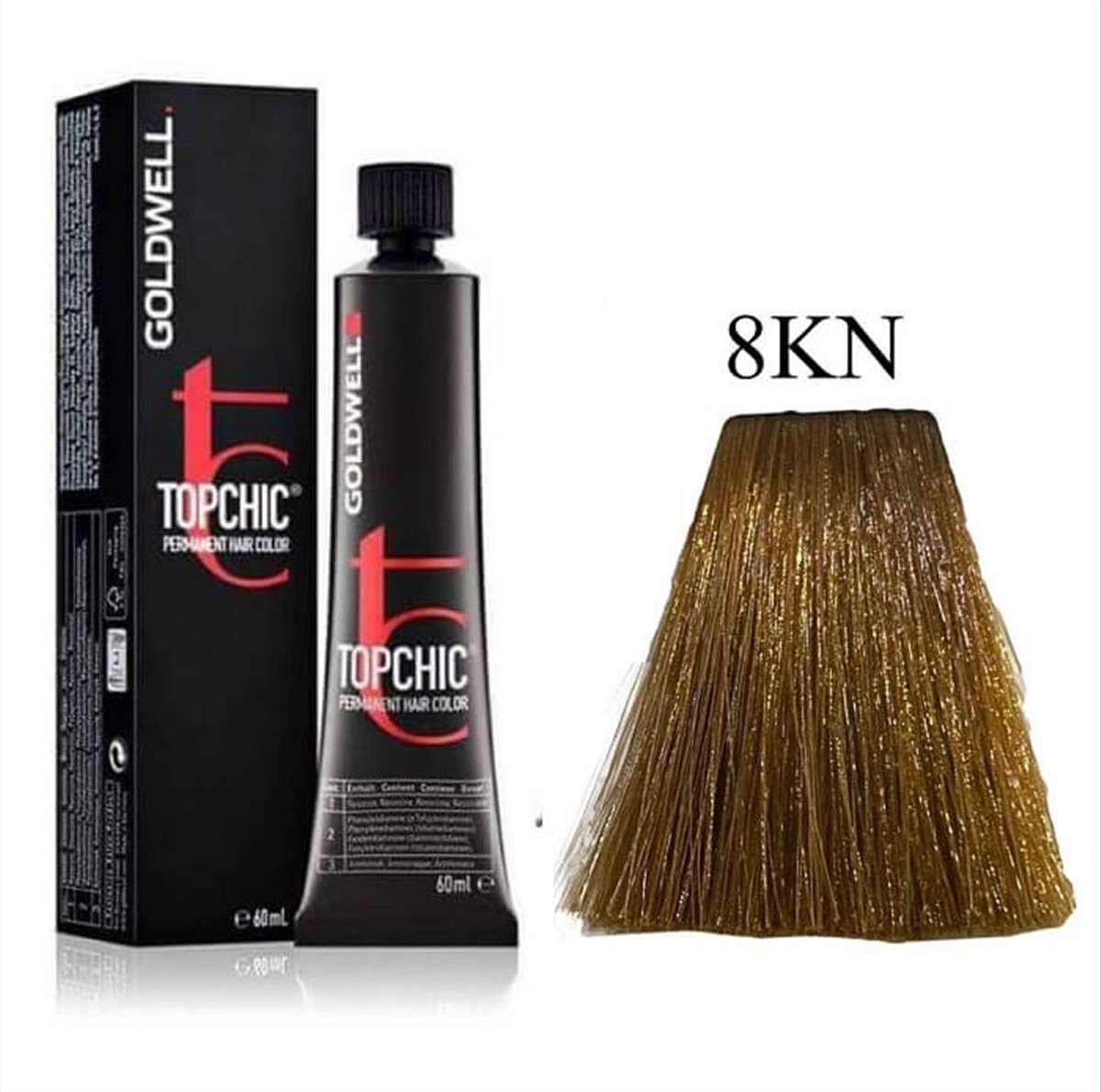 Βαφή Goldwell Topchic Permanent 8KN Χαλκινό Φυσικό Τοπάζ 60ml