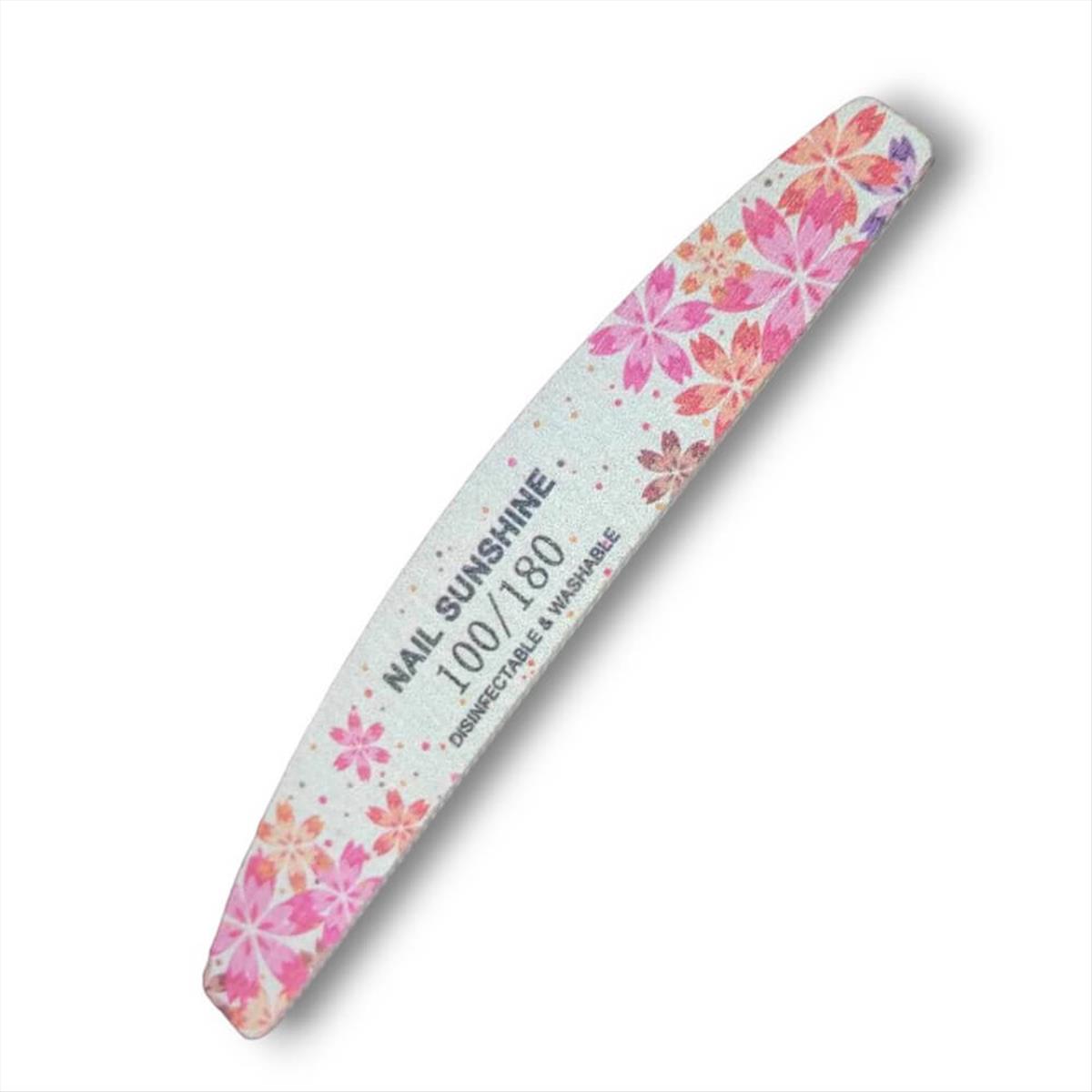 Nail Files Bumerang Nail Sunshine White 100/180