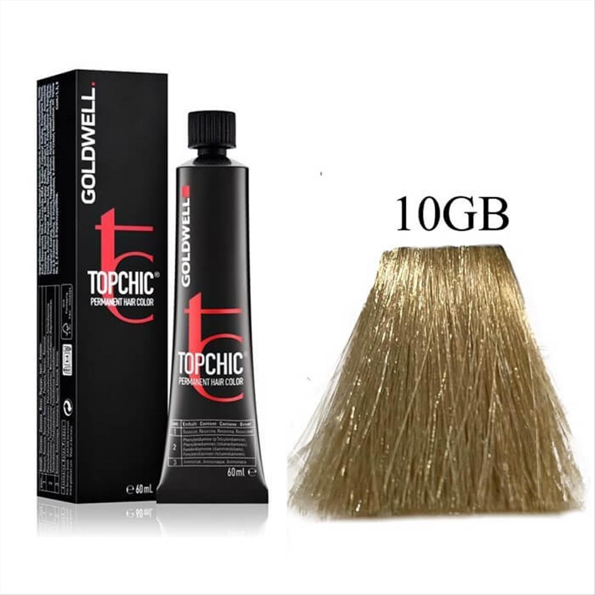 Goldwell Topchic Permanent Hair Color 10GB 60ml