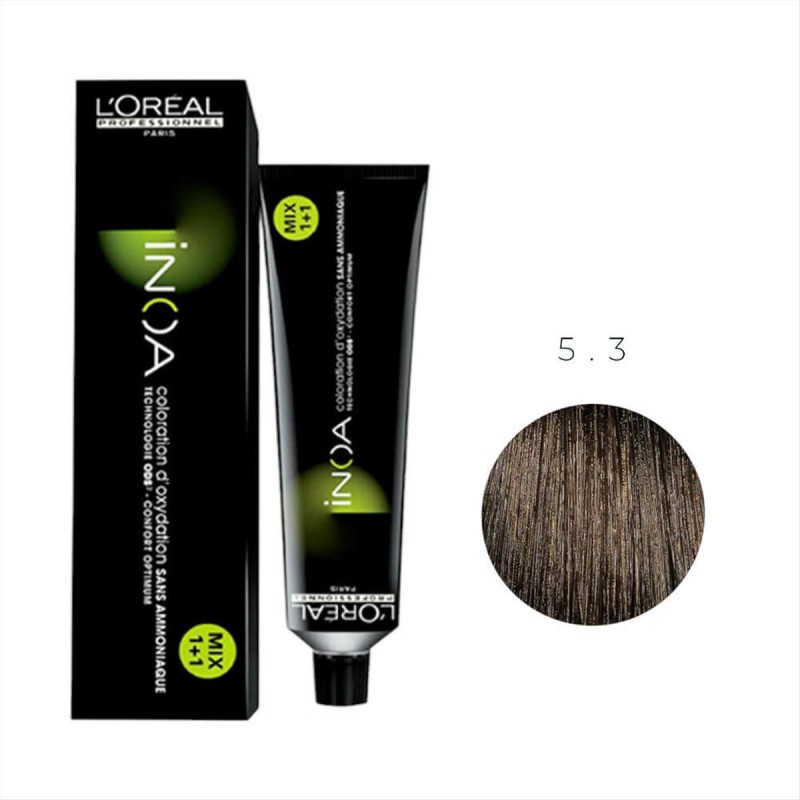 Hair Color L'Oreal Inoa No 5.3 - 60gr