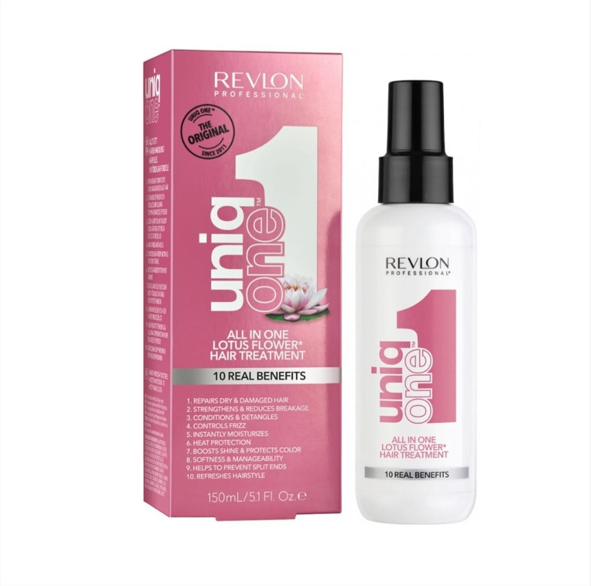 Θεραπεία Μαλλιών Revlon Uniq-One All in One Lotus Flower hair Treatment 150ml