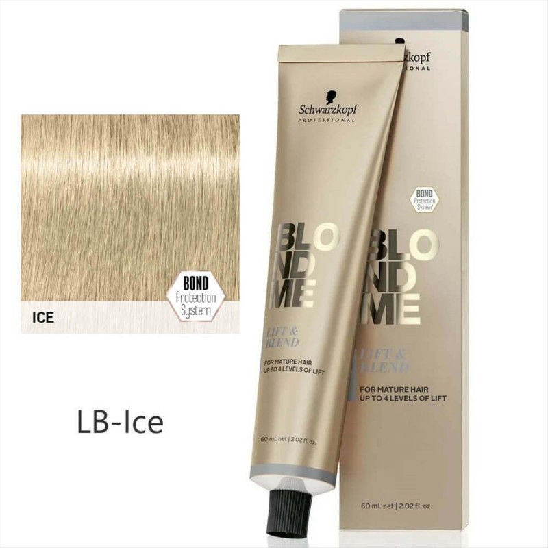 Βαφή Schwarzkopf BlondMe Lift & Blend LB - Ice 60ml