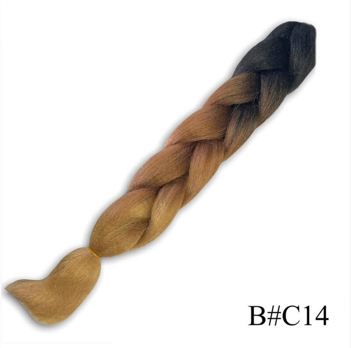 Μαλλιά για Ράστα Jumbo Braid Ombre V. #C14 125cm