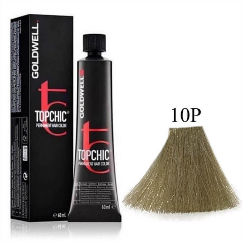 Βαφή Goldwell Topchic Hair Color 10P Ξανθό Περλέ Παστέλ 60ml