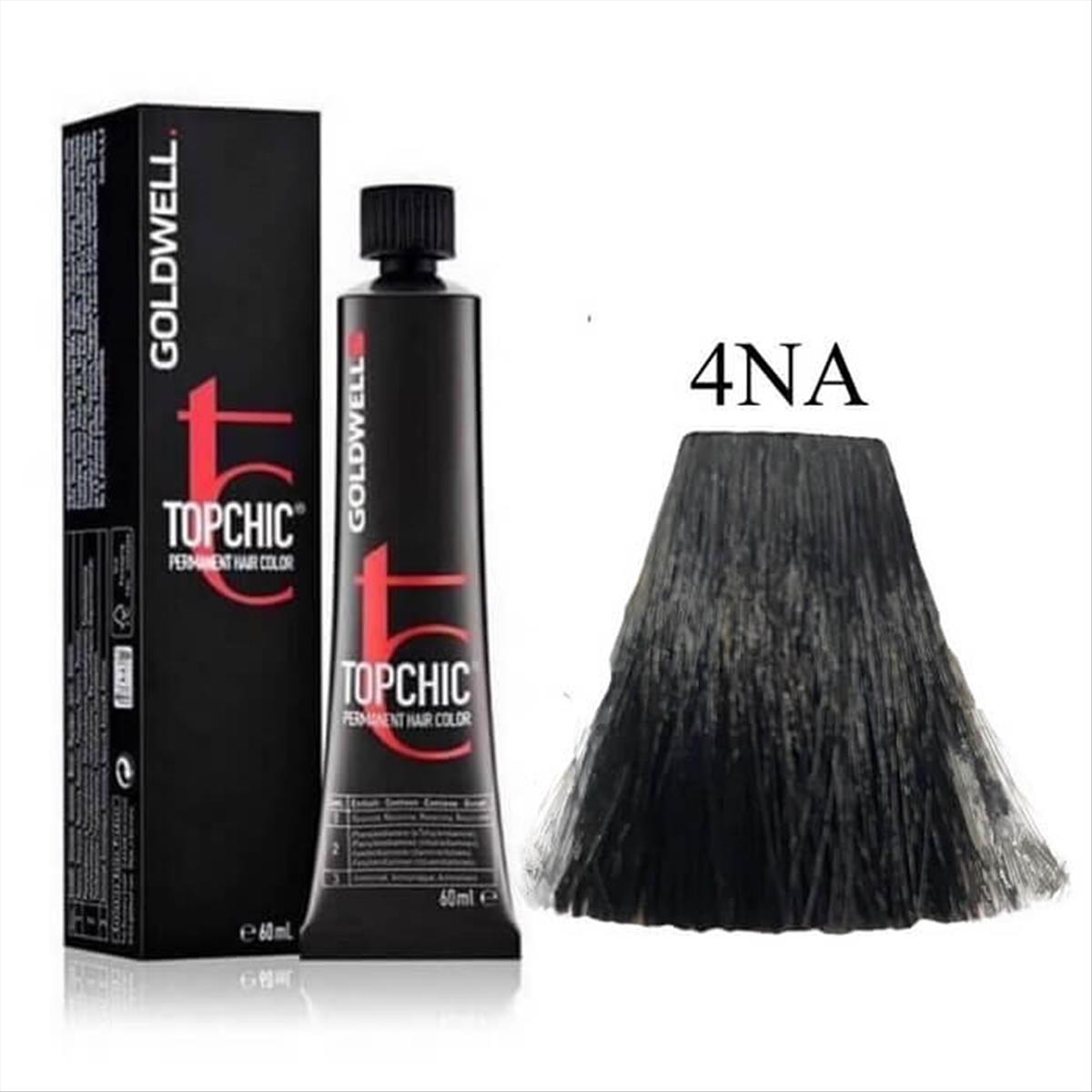 Βαφή Goldwell Topchic 4NA Ξανθό Σκούρο Φυσικό Σαντρέ 60ml