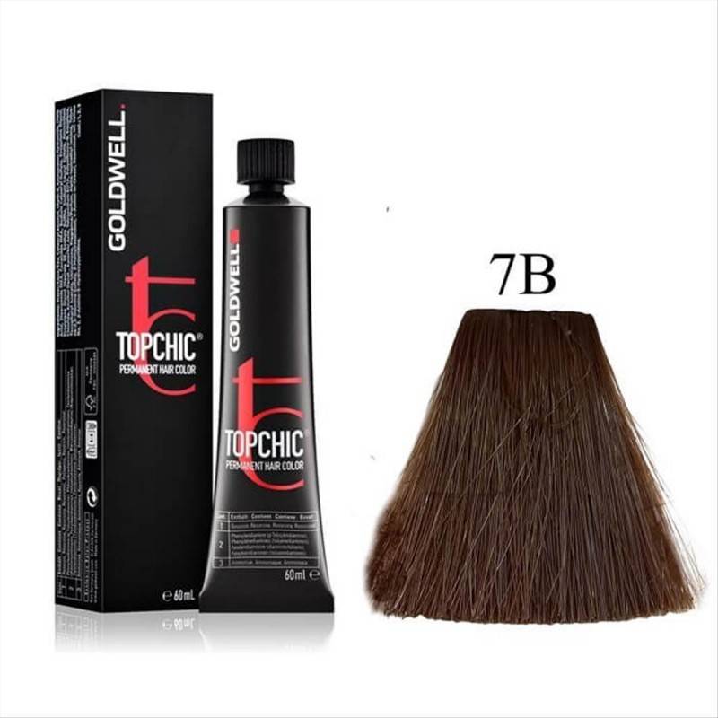 Βαφή Goldwell Topchic Permanent 7B Σαφάρι 60ml
